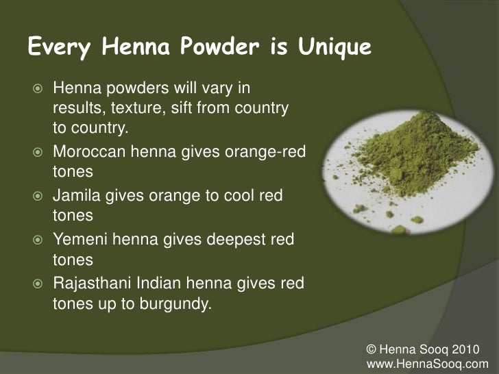 Henna Natural Hair Care Workshop
