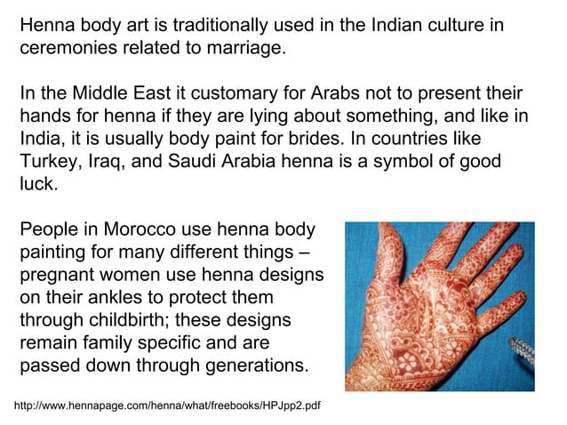 Henna presentation | PPT