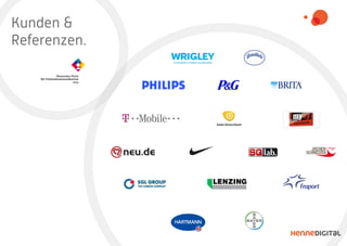 Kunden &
Referenzen.
 