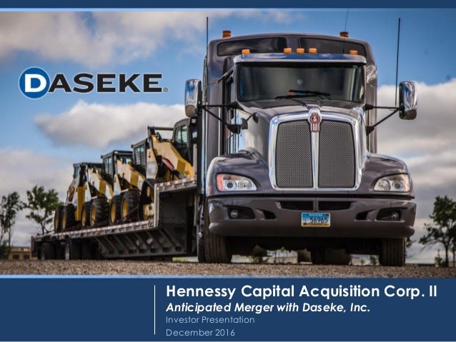 Hennessy capital acquisition ipo