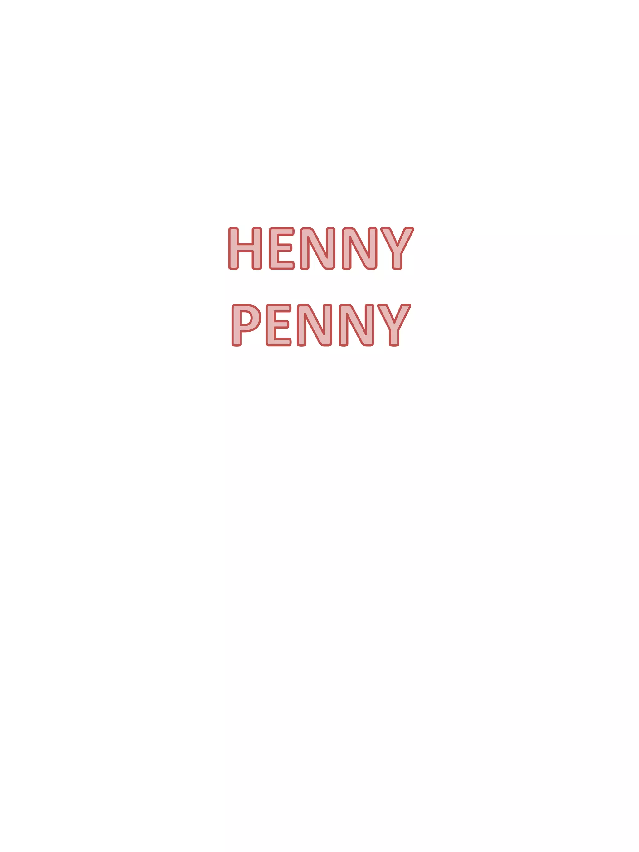 Henny penny | PPTX