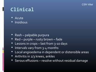 Hhs Rash Henoch schonlein purpura | PPT