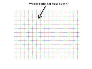 Welche Farbe hat diese Fläche?
 