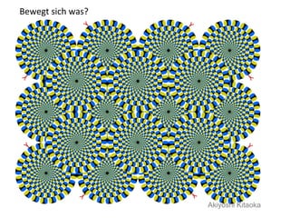 Bewegt sich was?
Akiyoshi Kitaoka
 