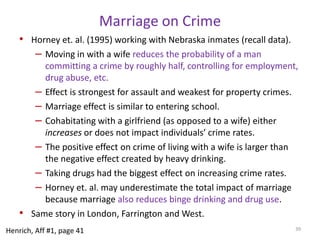 35Why will the low status guys take greater risks?Male StatusHow much does he have to improve his status to have a shot at a pair-bond?Now, he’s got to be in the top 60%In the monogamous world, this guy was marriedHe was in the bottom 10%
