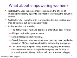 The Role of Sexual Jealousy and Age DisparityBreitman and Shackelford (2004) show that in Chicago, controlling for a wide range of other factors, the age gap between husbands and wives is strongly related to homicide rates. The larger the age gap, the more likely it is that a husband will kill his wife, and vice-versa (the young wife murders her husband). The effect is highly non-linear: in moving from spouses being the same age to husbands being between 13 and 15 years older, the rate increases from 5 per 100,000 to 8 per 100,000. Then, it spikes to almost five times the same-age rate. Domestic violence will be worse in polygynous societies because of the age gap.