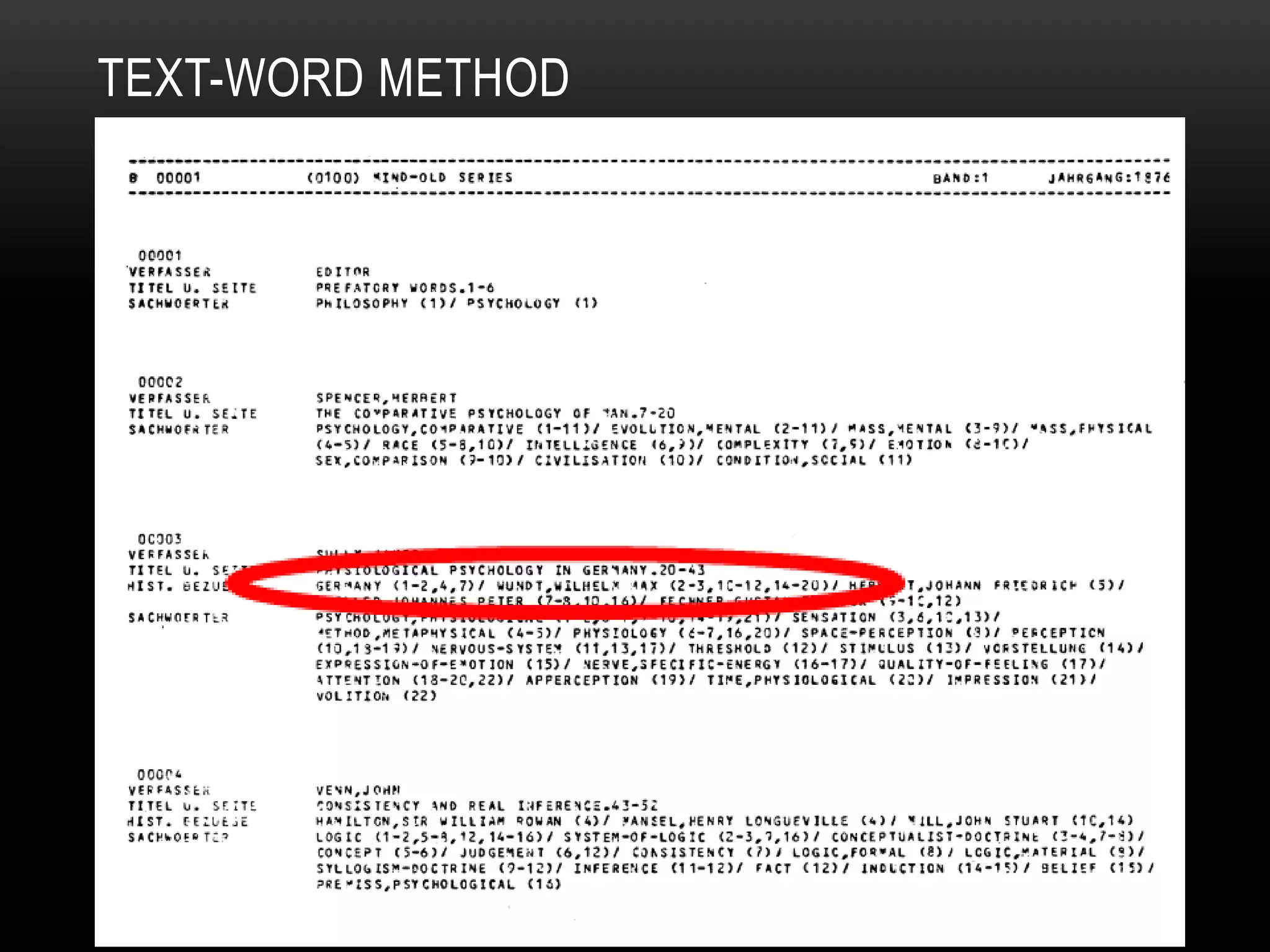 TEXT-WORD METHOD




HEINRICH-HEINE-UNIVERSITY DÜSSELDORF   9
 