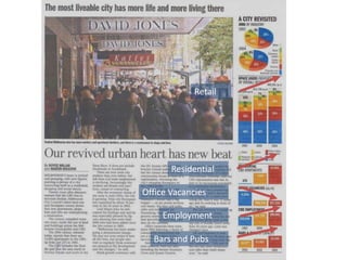 Retail




       Residential

Office Vacancies

     Employment

  Bars and Pubs
 