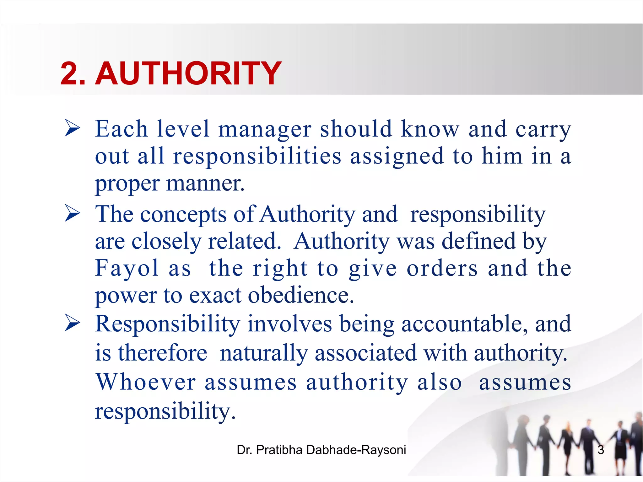 2. AUTHORITY
Dr. Pratibha Dabhade-Raysoni 3
 