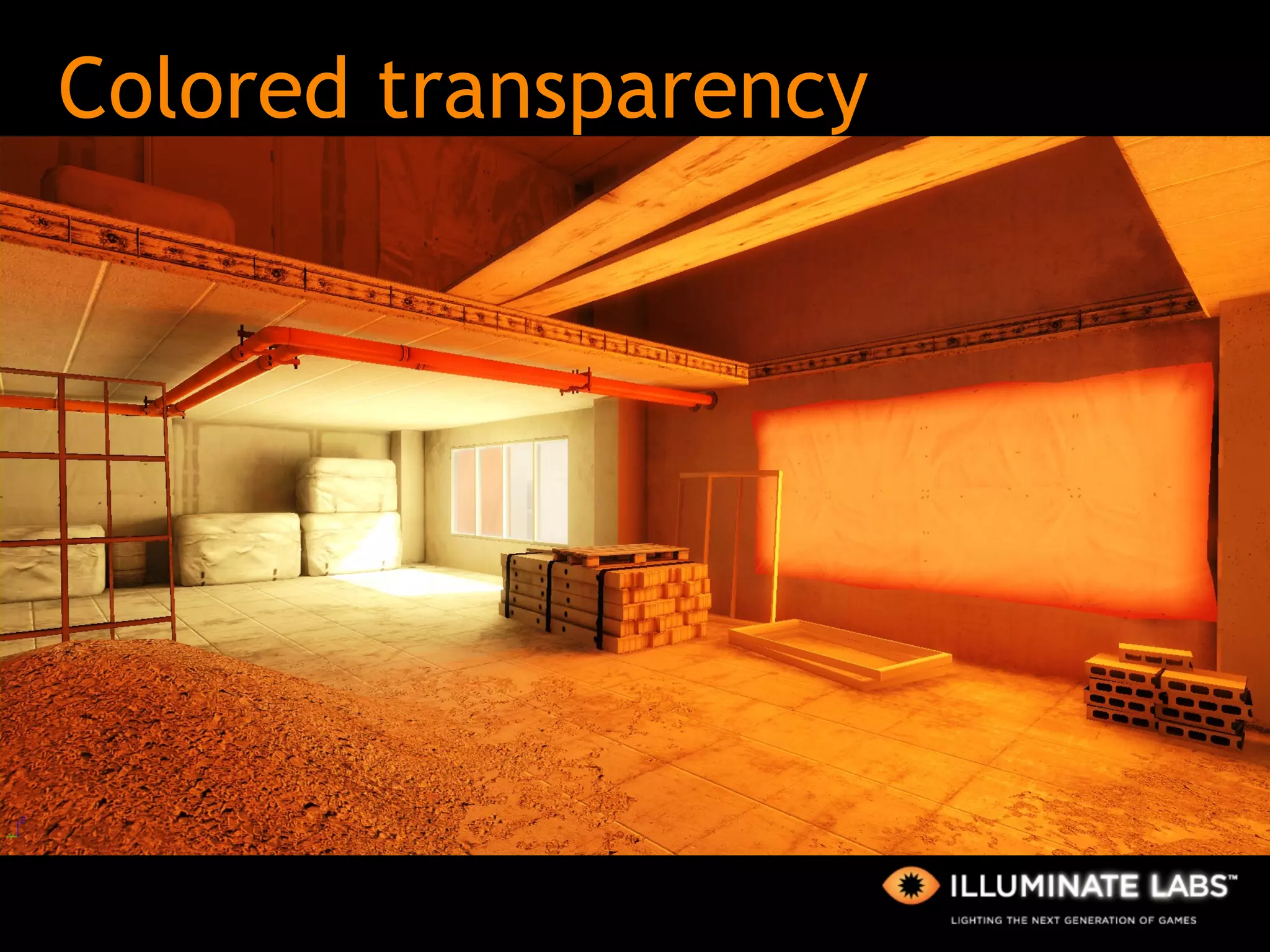 Colored transparency 