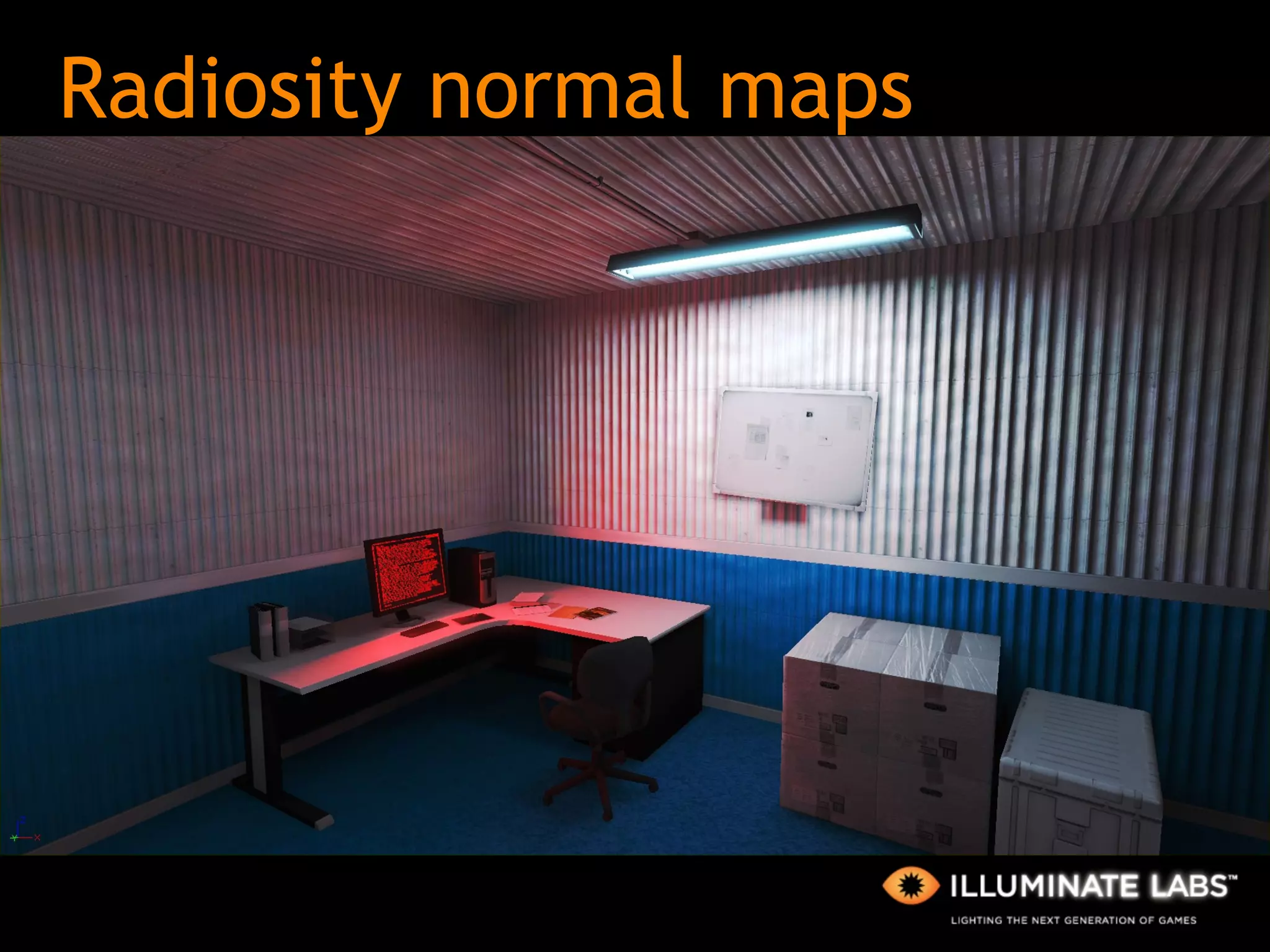Radiosity normal maps <tie in from bleeding examples/demo bounce> 