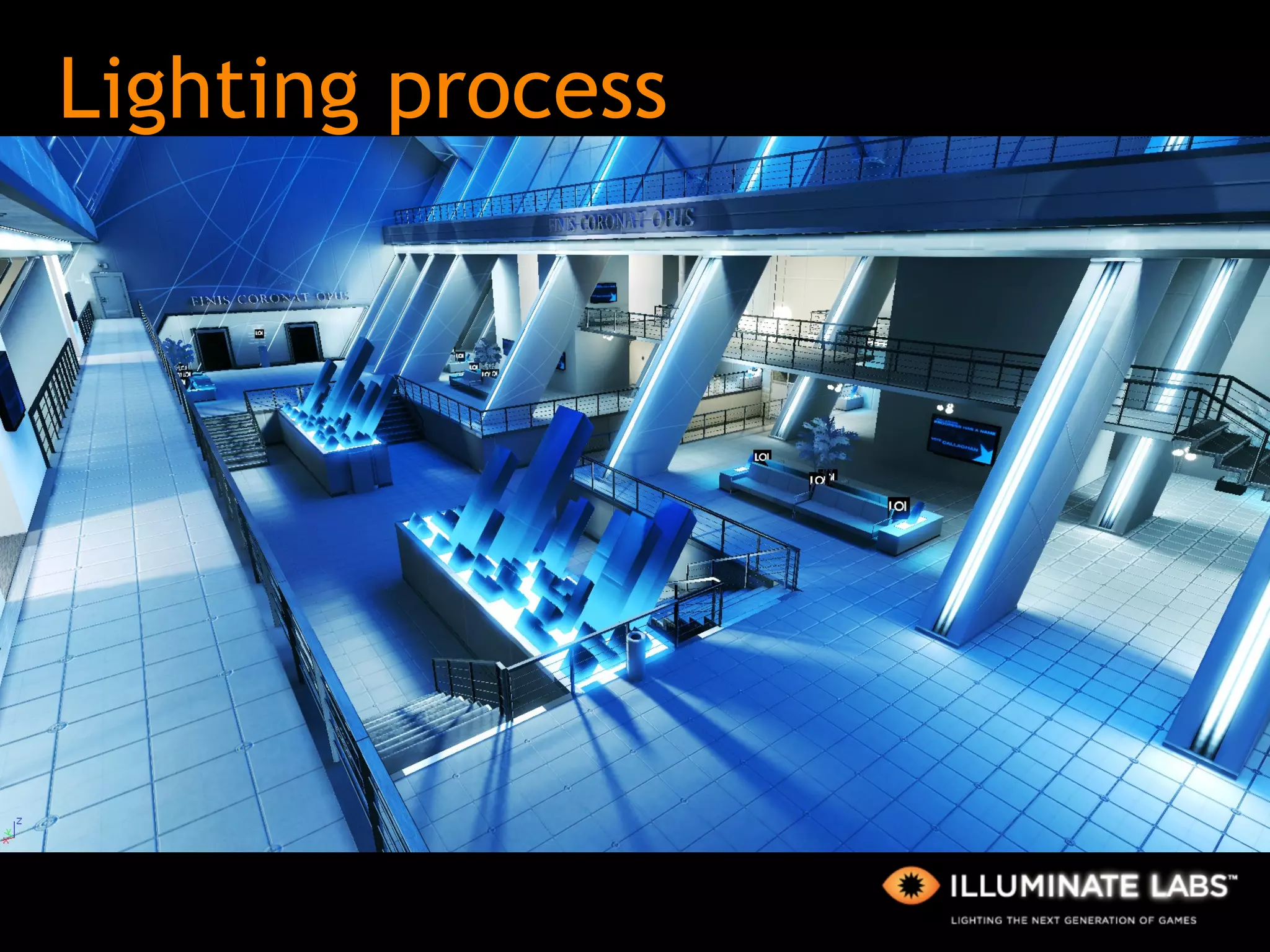 Lighting process <Examples> 