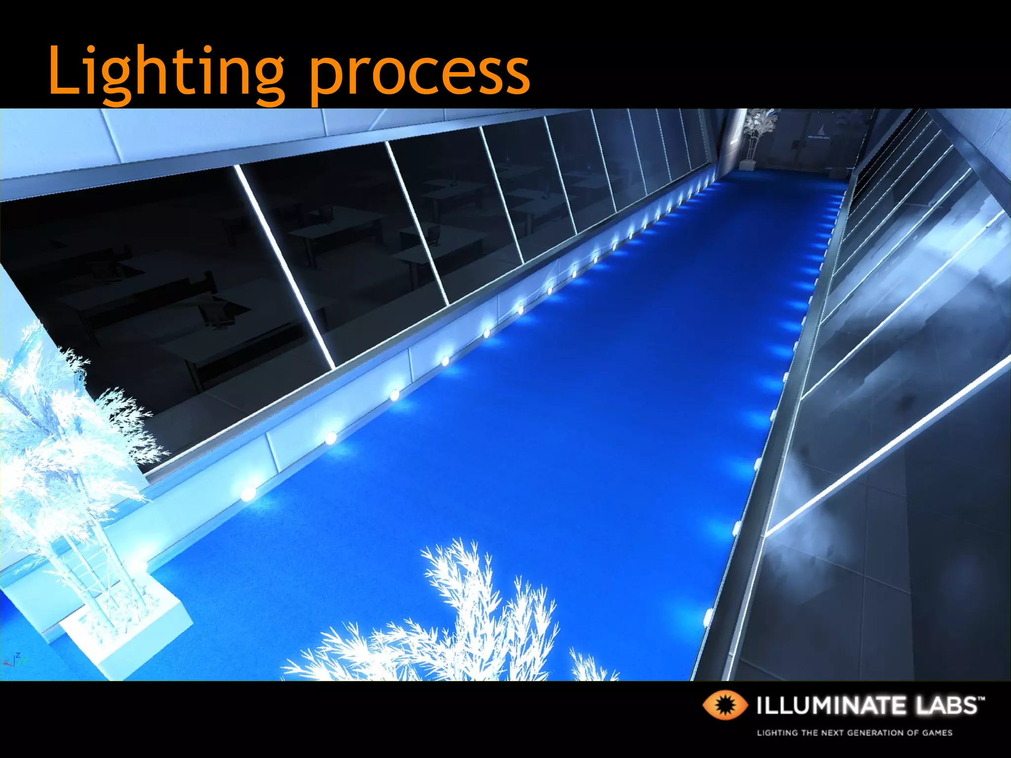 Lighting process <Examples> 
