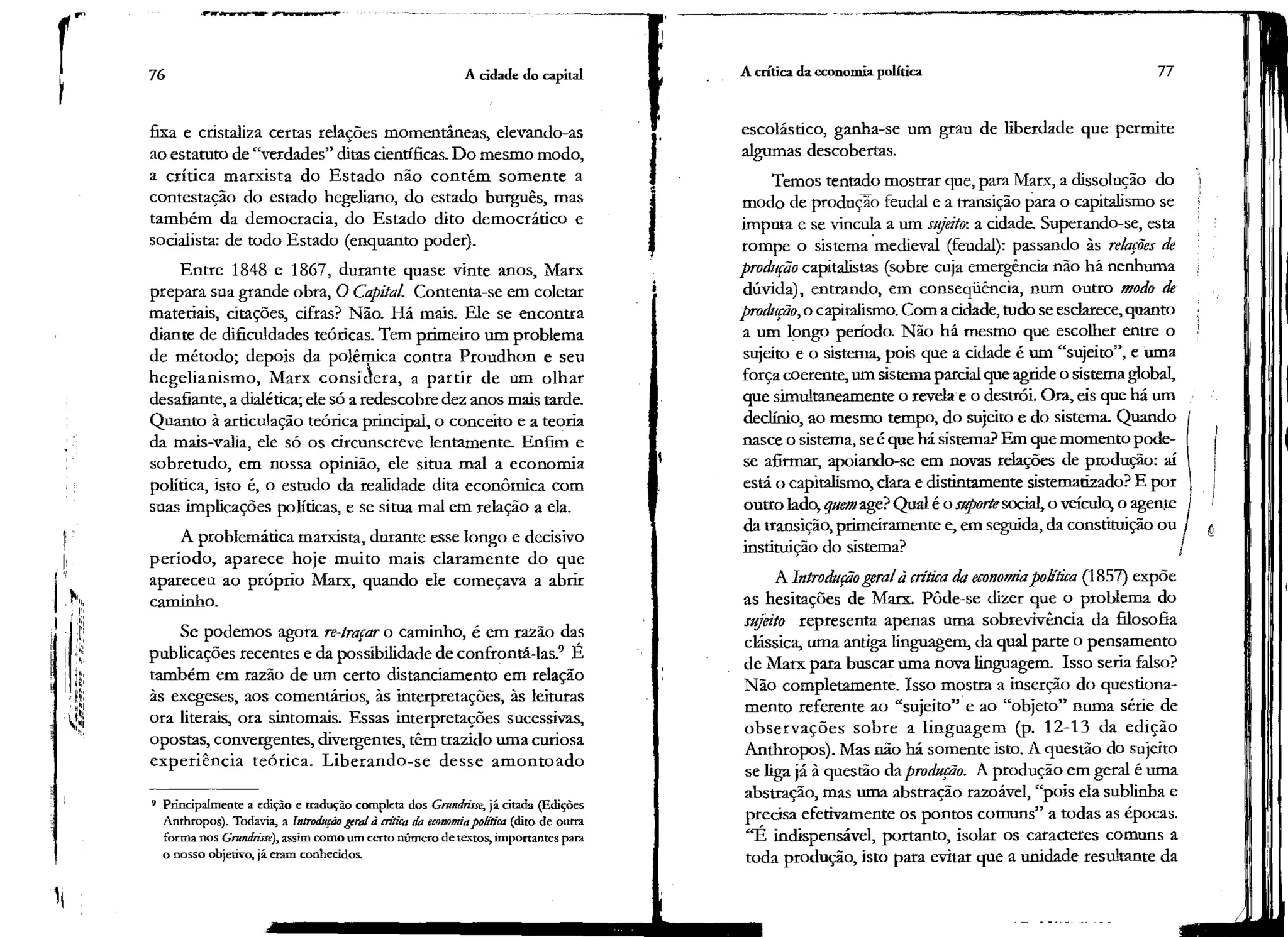 A cidade do capital - Henri Lefebvre