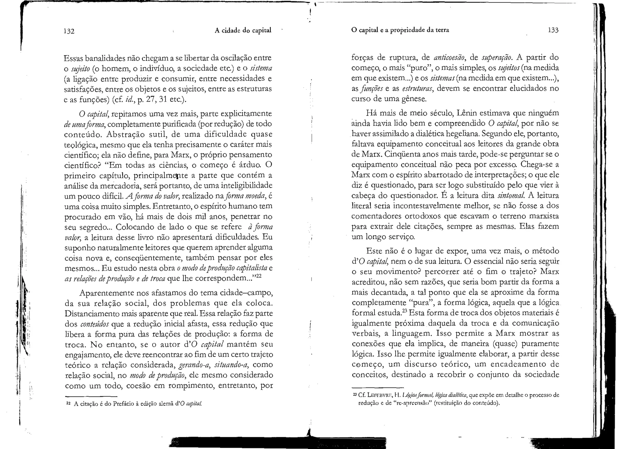 A cidade do capital - Henri Lefebvre