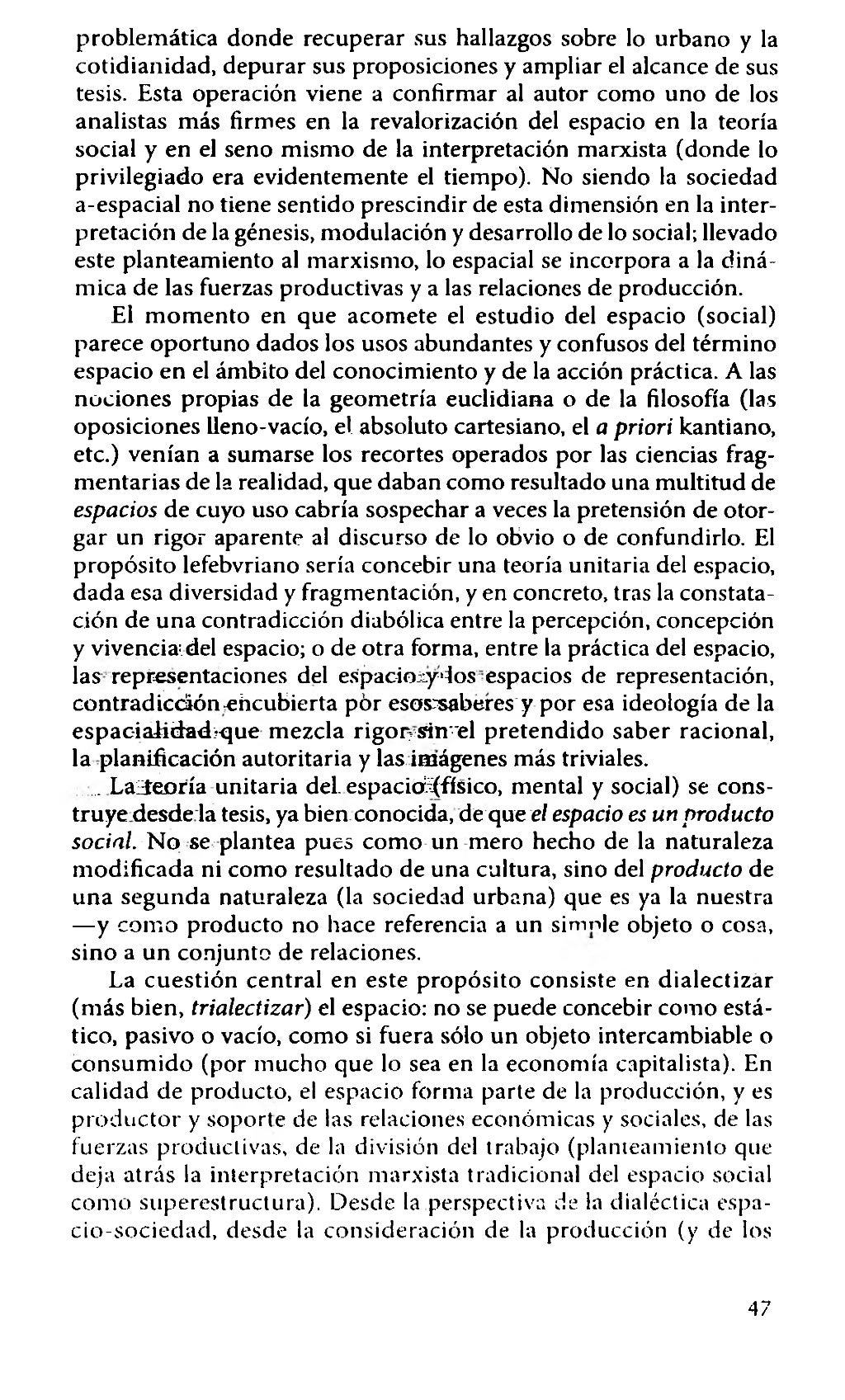 Henri lefebvre laproducciondelespacio