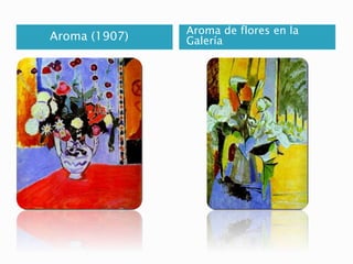 Aroma (1907)
Aroma de flores en la
Galería
 