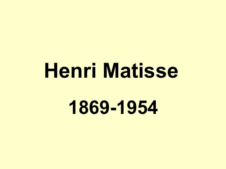 henri matisse ppt Henri matisse teaching resources | teachers pay teachers.