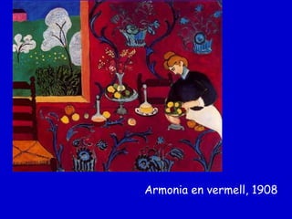 Armonia en vermell, 1908  