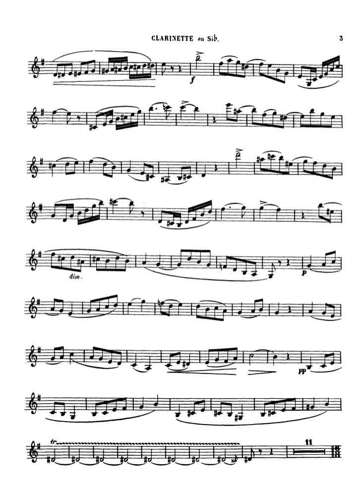 henri rabaud solo de concours solo de concours clarinet sheet music