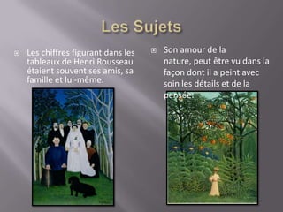 Henri Rousseau Powerpoint