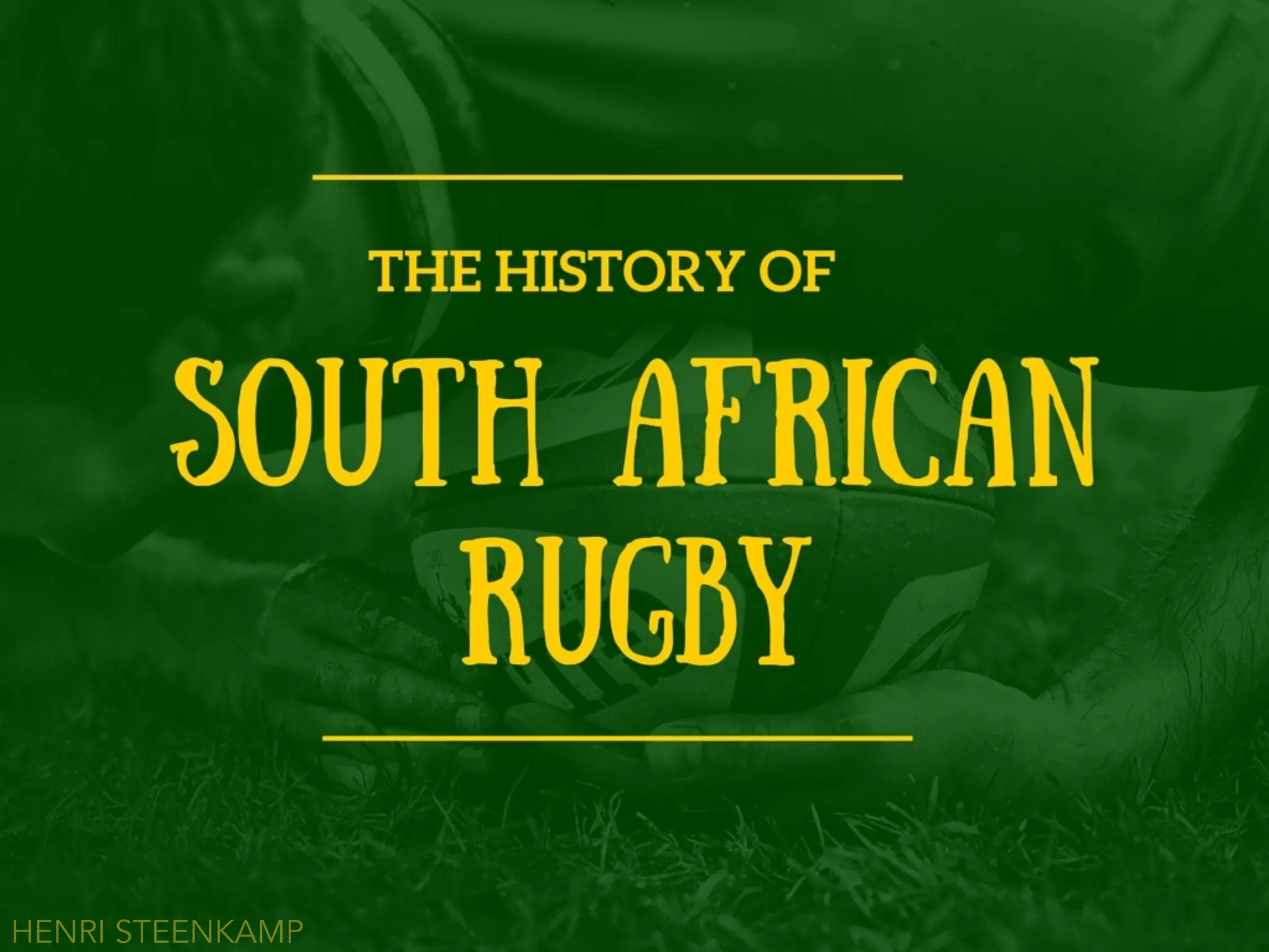 The History of South African Rugby | PDF | Africa Travel | Travel Locations