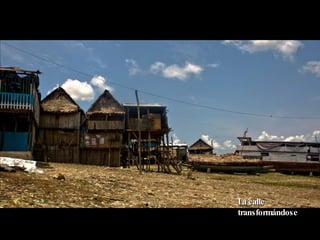 La calle transformándose 