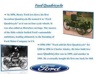 Ford Quadricycle - Wikipedia