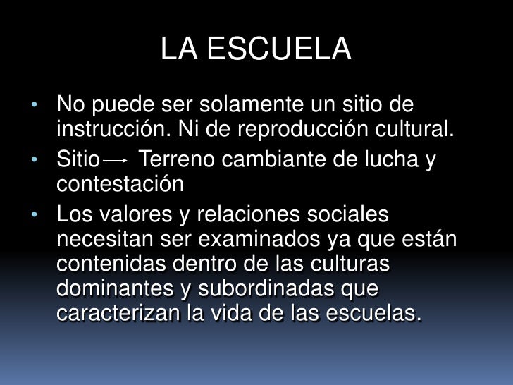 Henry giroux Hacia una Pedagogia de la Resistencia