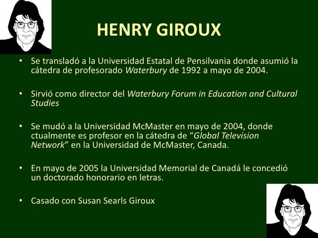 Henry giroux