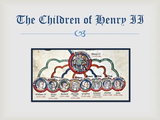The Children of Henry II
           
 