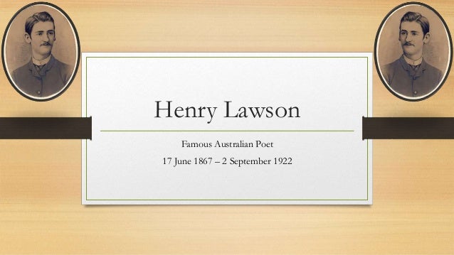 Henry Lawson Speech