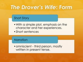 drovers wife summary