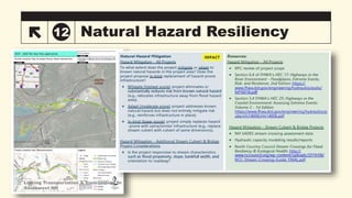 Natural Hazard Resiliency
12
Linking Transportation & Environment in
Southwest NH
 