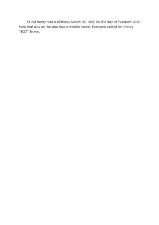 Henry's freedom box text full | DOCX