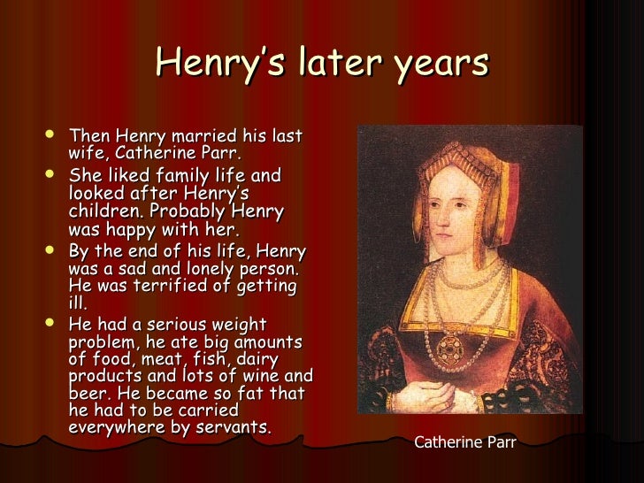 Henry Viii Diet Ks2 English