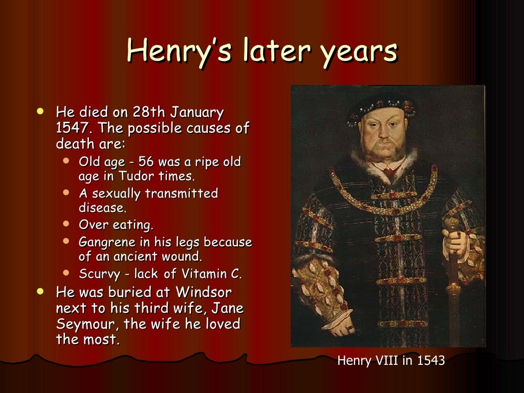 henry the 8th presentation