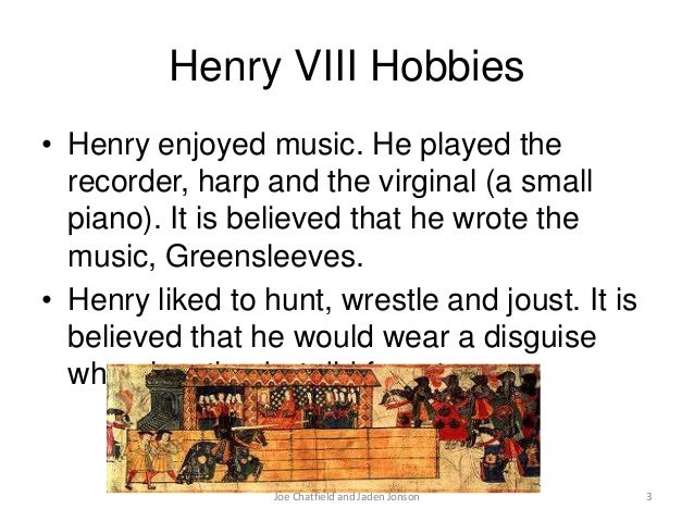 Henry Viii Jaden And Joe