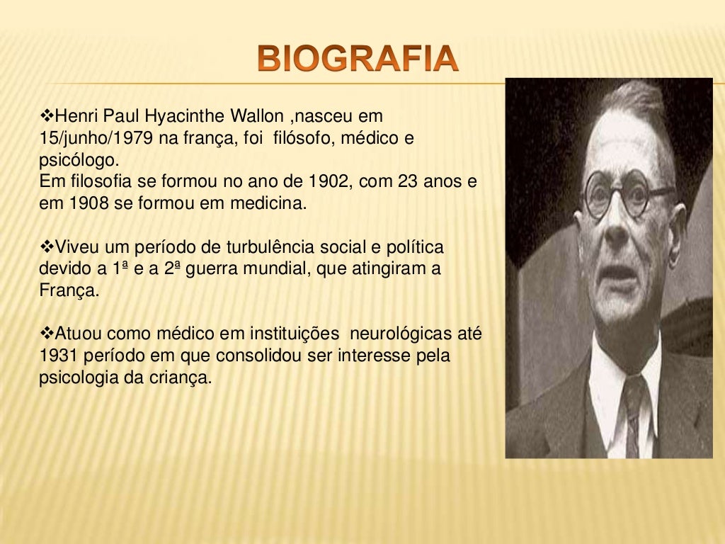 Henri Wallon E A Educação Henry wallon