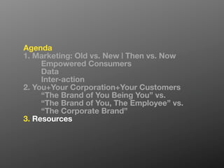 You+Your Corporation+Your Customers