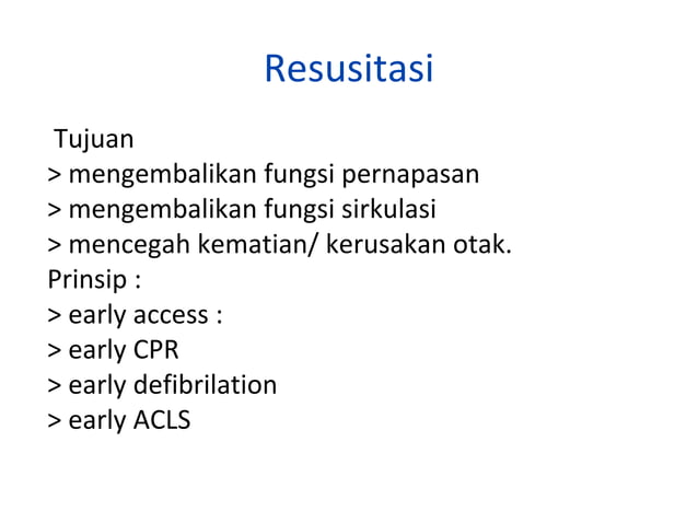 Henti jantung | PPT