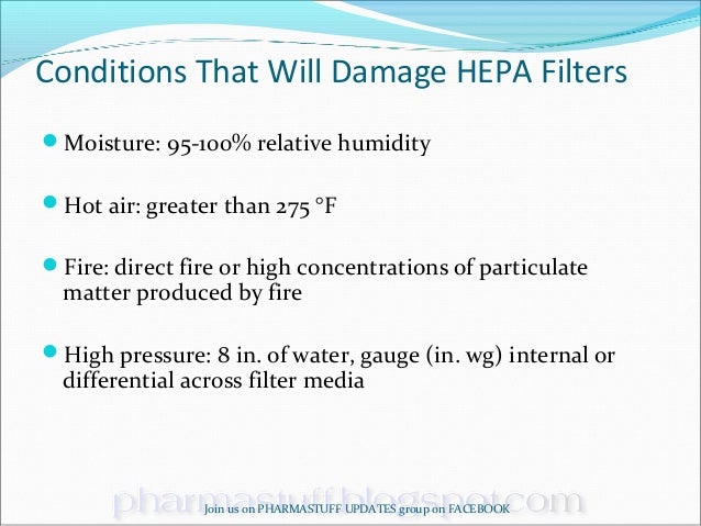hepa filter slideshare