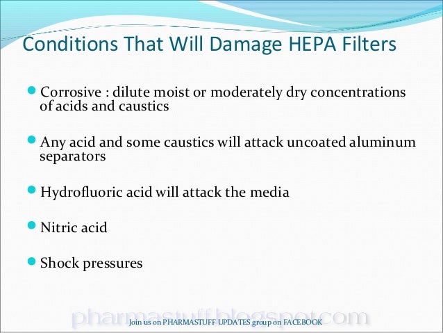 hepa filter slideshare