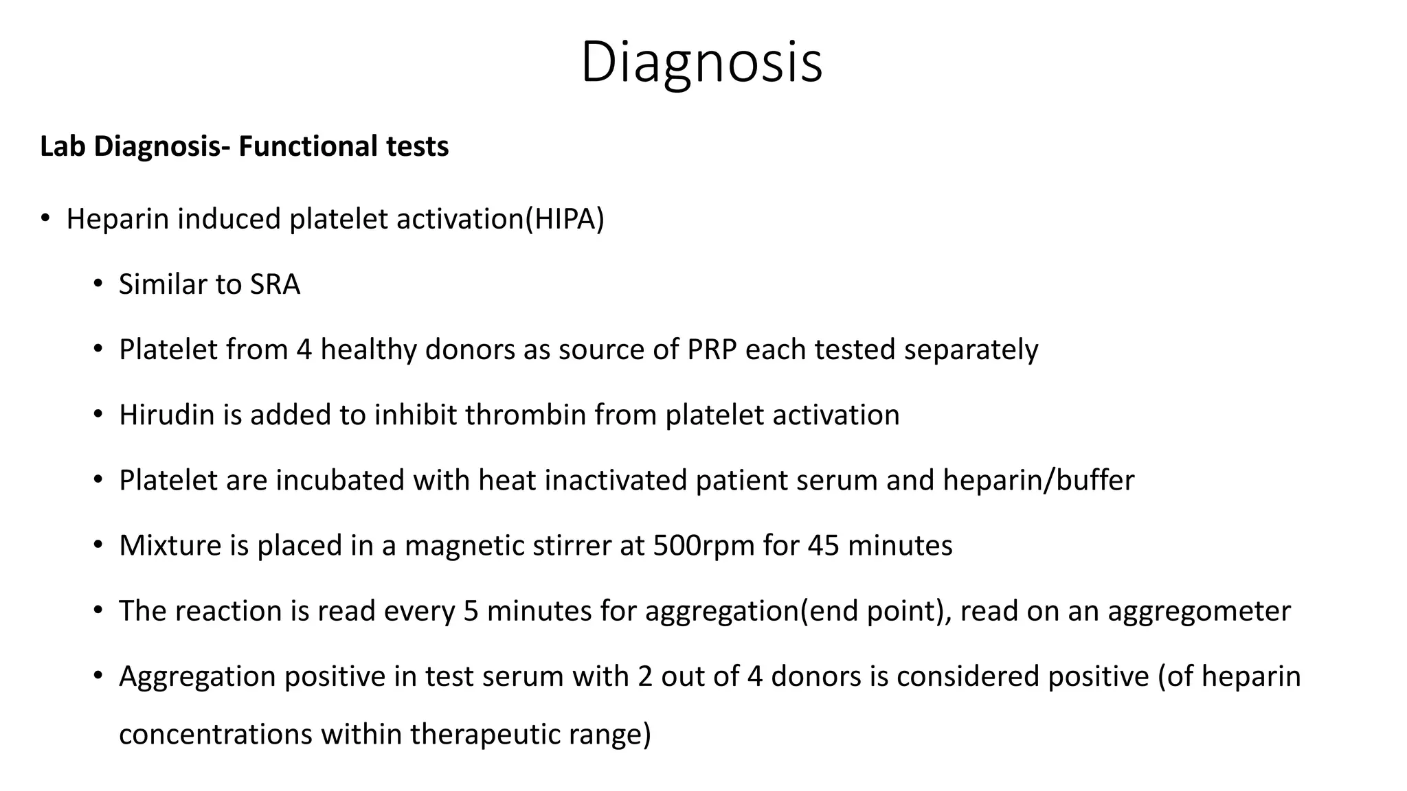 Heparin induced thrombocytopenia(hit) | PPTX
