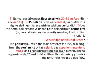 Hepatic doppler us [3] | PPTX