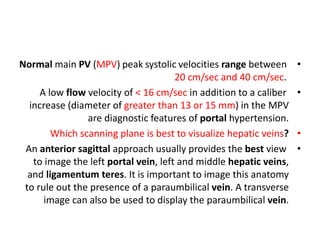 Hepatic doppler us [3] | PPTX