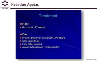 Hepatites Agudas
Namankani , 2008
 