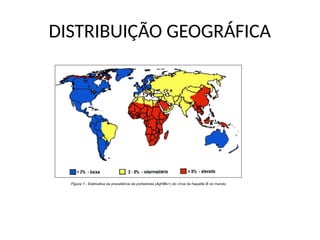DISTRIBUIÇÃO GEOGRÁFICA
 