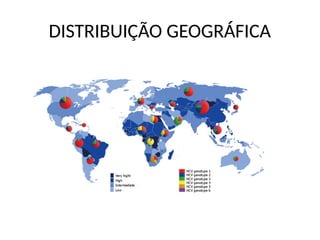 DISTRIBUIÇÃO GEOGRÁFICA
 