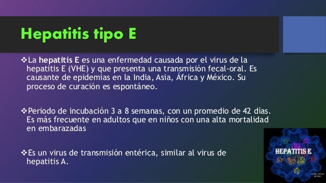 Tipos De Hepatitis Tipos De Hepatitis
